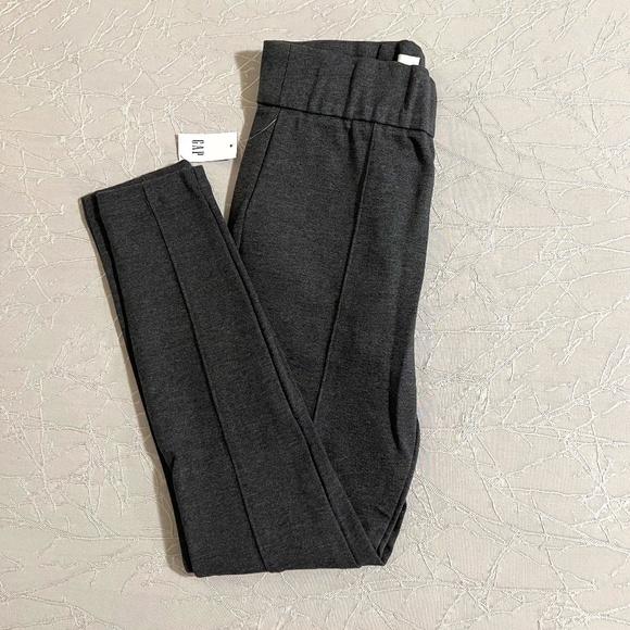 NWT GAP Side-zip High Rise Ponte Minimalist Legging-fit Pants Women's Size S - Picture 2 of 12